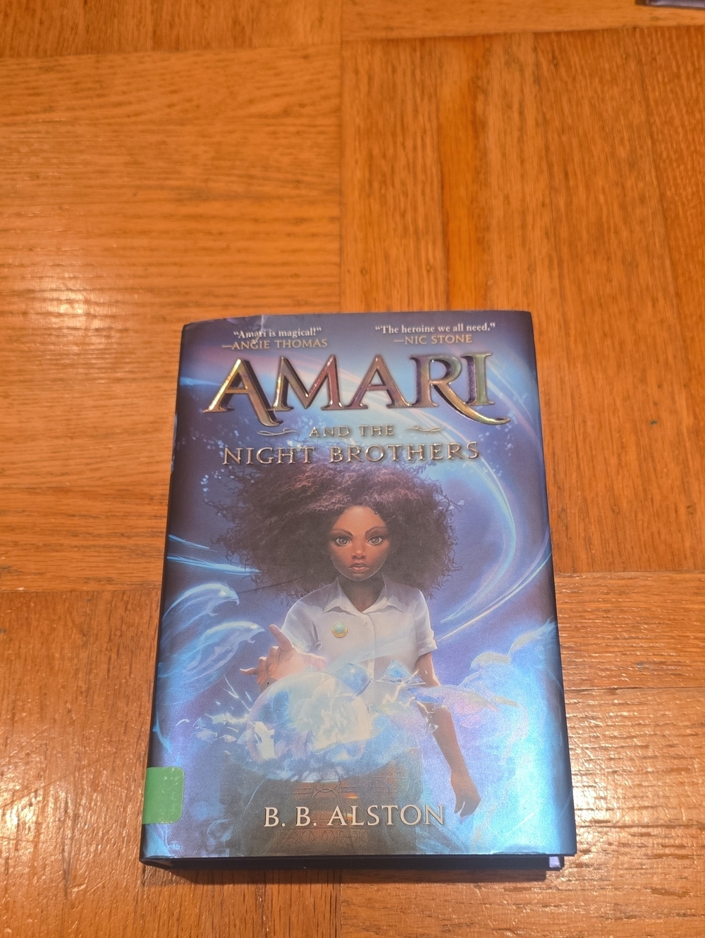 Amari and the Night Brothers by B.B. Alston - Blue Hardcover